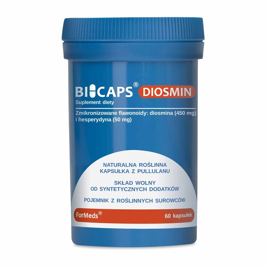 BICAPS DIOSMIN ( 500 mg) Diosmine - 60 gélules Formes