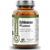 Echinacea 4% polyfenolen Bloembloesemviooltjes extract 360 mg (60 caps) Pharmovit Clean Label