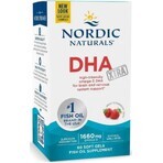 DHA acid Xtra 1660 mg, fraise, 60 gélules Nordic Naturals