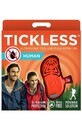 TICKLESS Human Orange Dispositif de protection contre les tiques &#224; ultrasons pour adultes