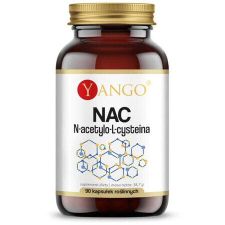 NAC - N-acétyl-L-cystéine 150 mg - 90 gélules Yango