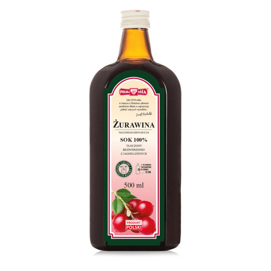 Veenbessensap 100% 500ml 500ml Polska Róża