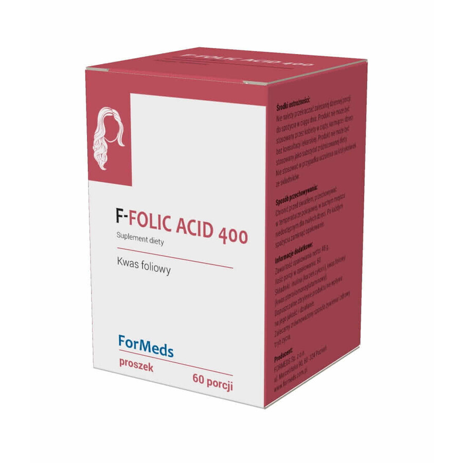 FOLATE POWDER 400 - Acid folic Formeds