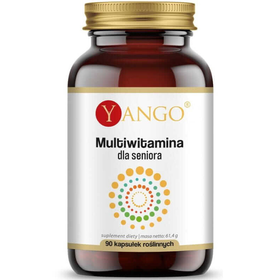 Multivitamines pour seniors 90 gélules Yango