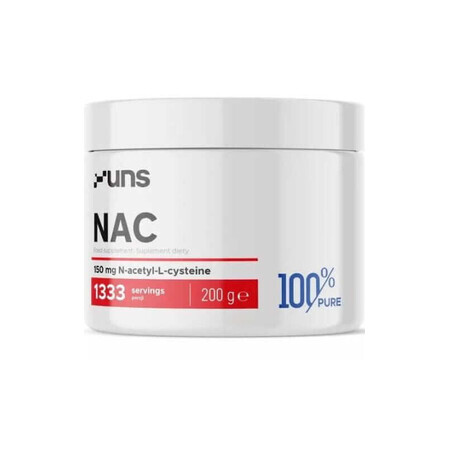 NAC N-acétyl-L-cystéine 200g UNS