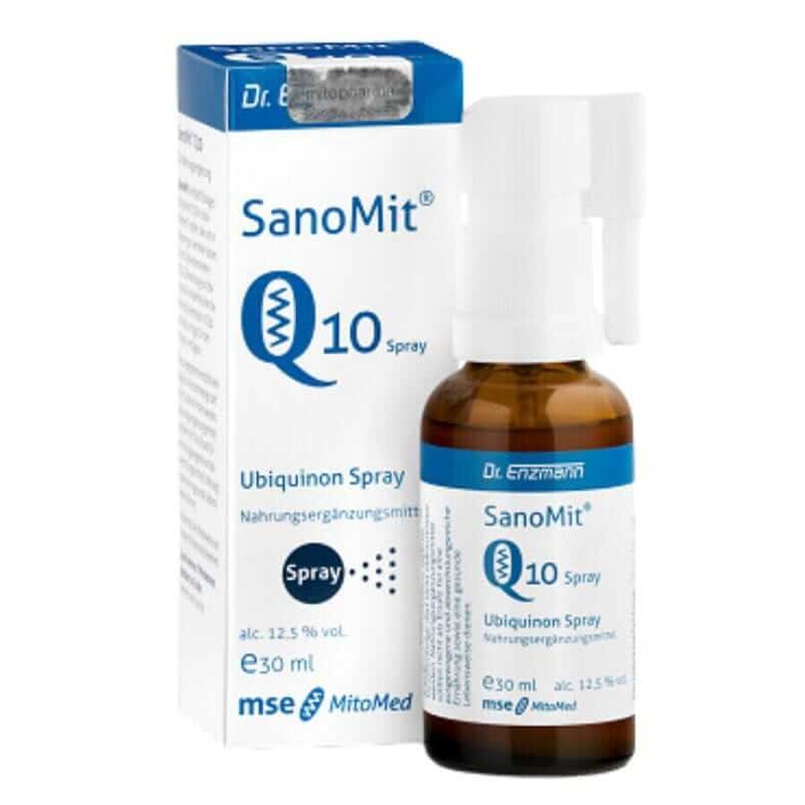 SANOMIT Q10 direkt MSE (Ubiquinona) 30 ml Dr Enzmann Dr Enzmann