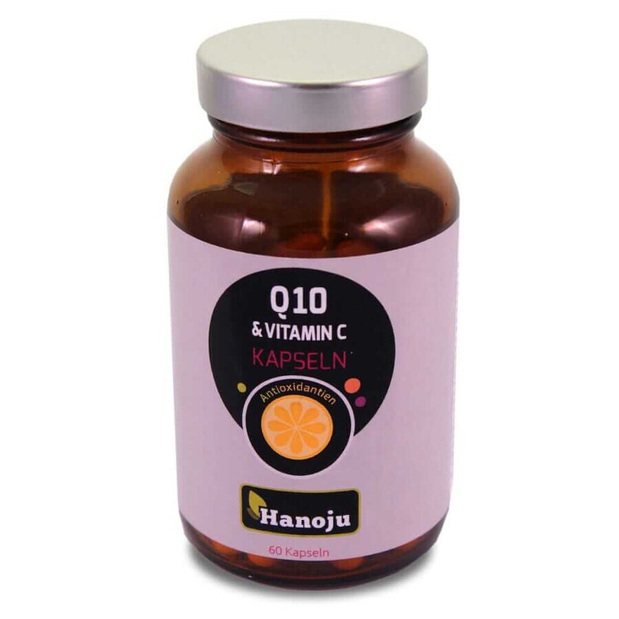 Coenzyme Q10 (250 mg) + vitamin C (250mg) 60 capsules, Hanoju