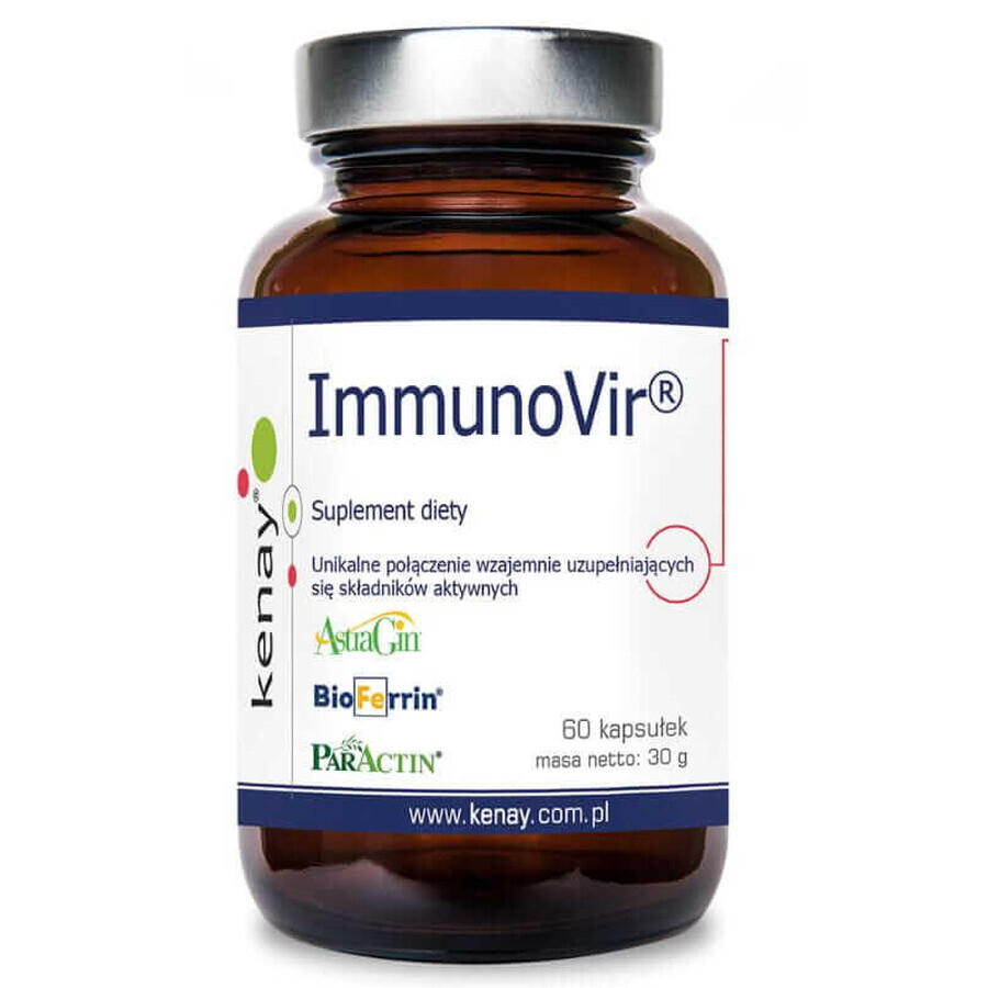 ImmunoVir (astragalus, andrographis, licorice root) 60 capsules Kenay