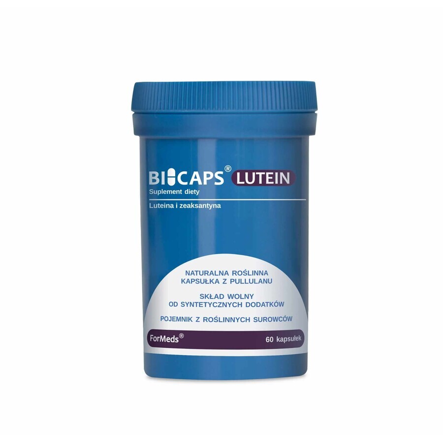 Bicaps Lutein (Lutein) 60 capsules, Formeds