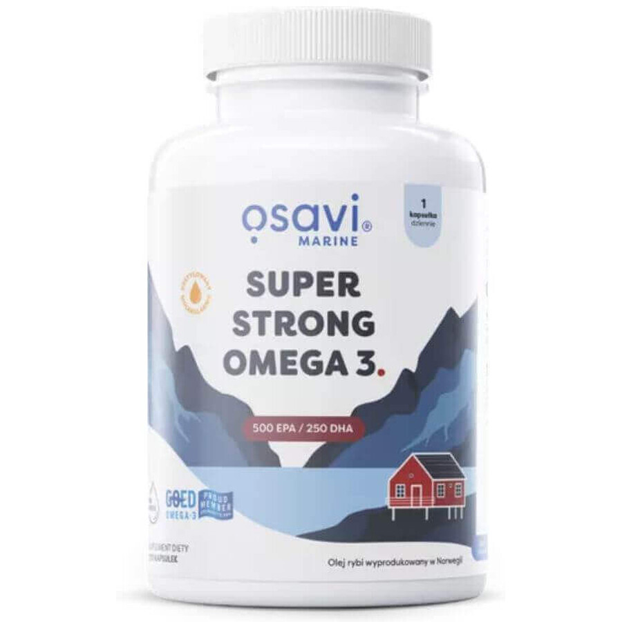 Osavi Super Strong Omega 3, 500 EPA / 250 DHA 120 capsule