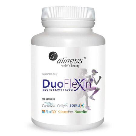 Duoflexin Strong joints and bones 100% natural x 90 vegetarian capsules Aliness