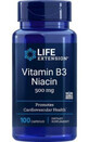 Vitamine B3 Niacine 500mg (100 capsules) Niacine Life Extension