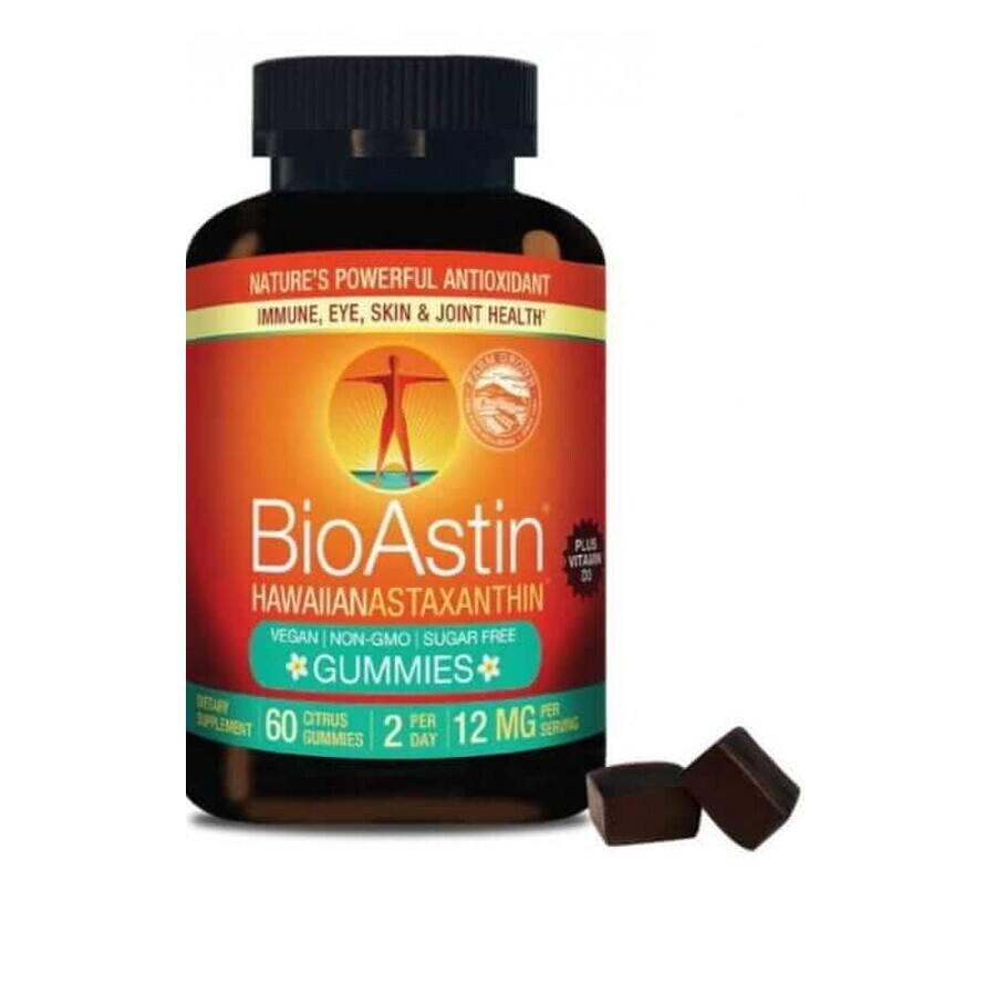 BioAstin GUMMIES Astaxanthin 6 mg (60 vegane Gummibärchen)