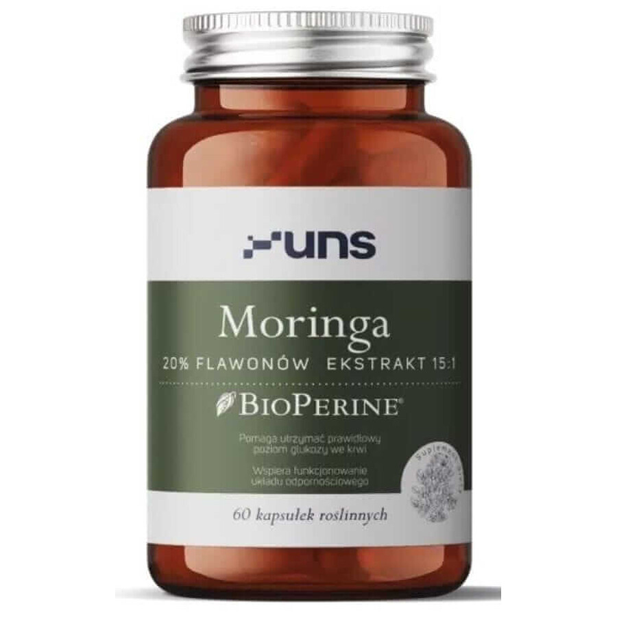 Moringa 20% flavona 60 cápsulas UNS