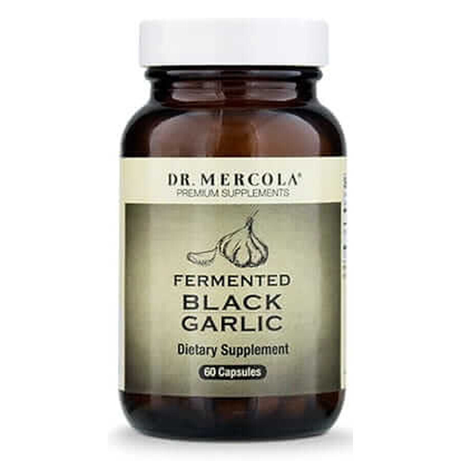 Dr. Mercola Fermented Black Garlic 60 capsules