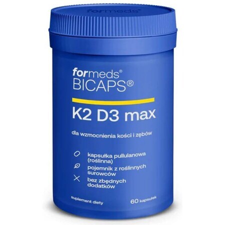 Bicaps K2 D3 Max 60 capsule Formeds