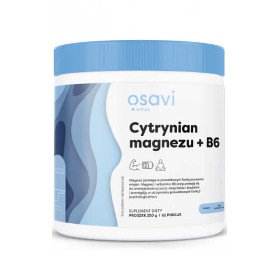 Osavi Citrate de Magnésium + B6 250g 250g