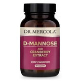 D-Mannose avec canneberge 60 gélules - Dr Mercola