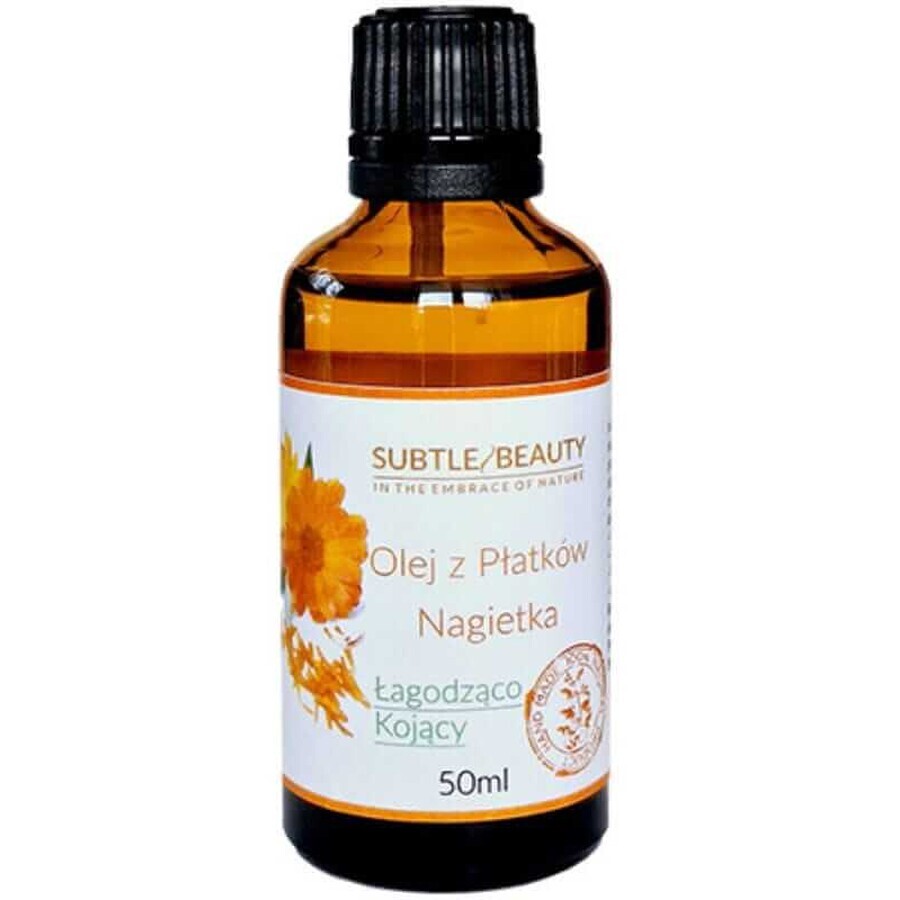 Huile de pétales de calendula 50 ml macérât Subtle Beauty