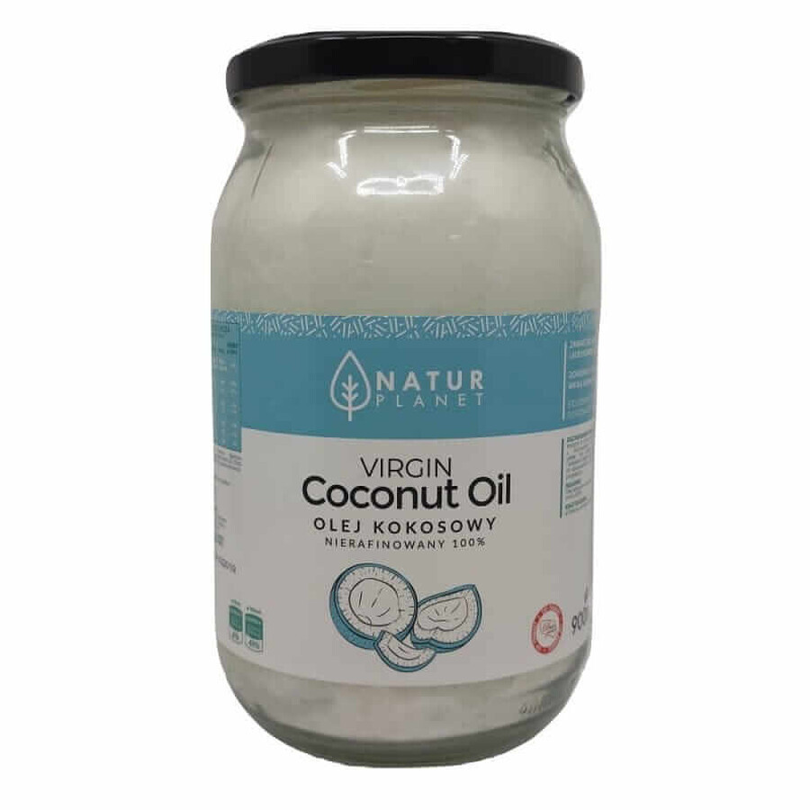 Huile de coco non raffinée 900ml Natur Planet