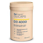 Olicaps D3 4000 (120 capsule) în ulei MCT Formeds