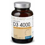 Olicaps D3 4000 (120 capsule) în ulei MCT Formeds