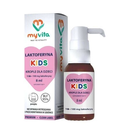 Lactoferrine KIDS gouttes 8ml MyVita