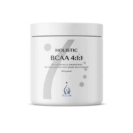 Holistic BCAA aminoacizi L-leucină L-izoleucină L-valină 300 g