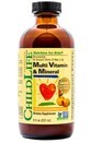 Multi Vitamin &amp; Mineral Multivitamines et min&#233;raux pour enfants 237 ml Child Life