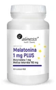 Melatonină 1 mg PLUS Melissa 100 comprimate Aliness