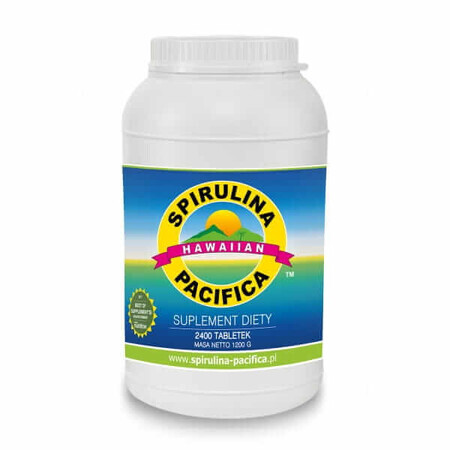 Spirulina Pacifica Hawaiian 2400 tabletten 500mg, Cyanotech