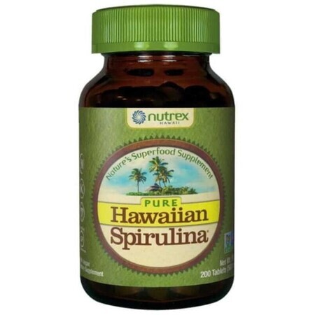 Spiruline Hawaii Pacifica 500 mg (200 comprimés) CyanoTech