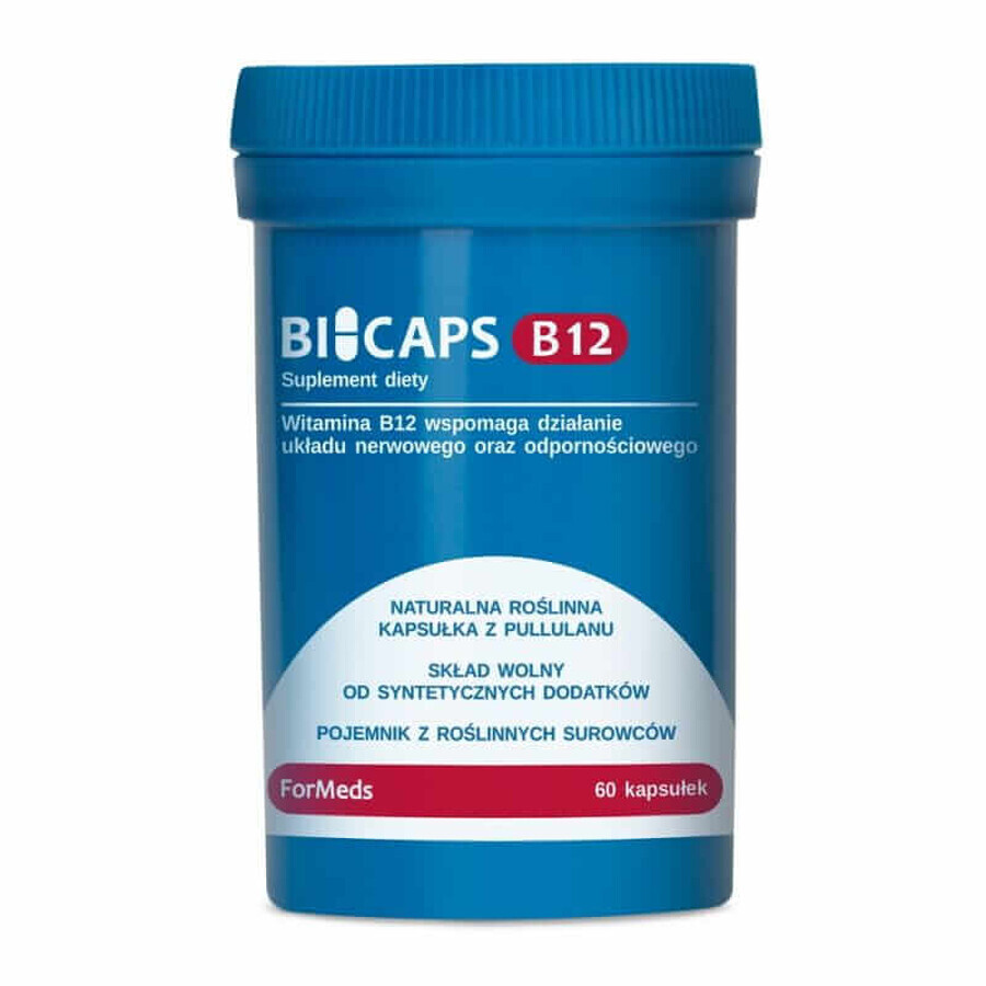 BICAPS B12, 60 gélules Formes