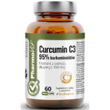 Curcumine C3 95% curcuminoïde 60 gélules Pharmovit Clean Label