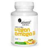 Vegan Omega 3 DHA 250mg 60 gélules végétariennes Aliness