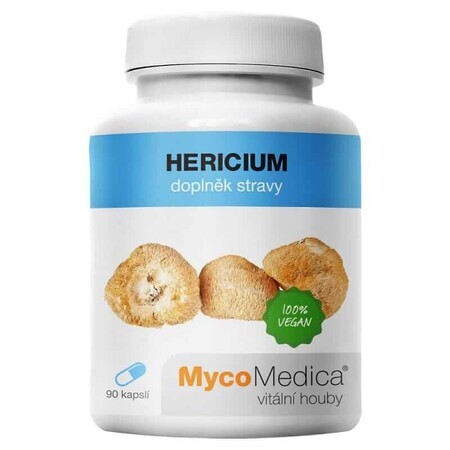 Hericium (coneflower) 30% polysaccharide 90 gélules MycoMedica