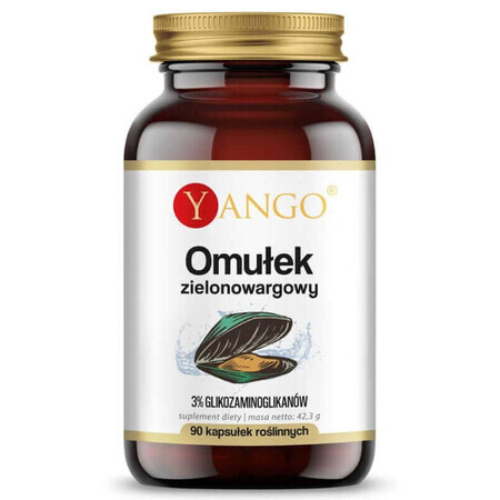 Moule verte, 3% glycosaminoglycanes, 90 gélules, Yango