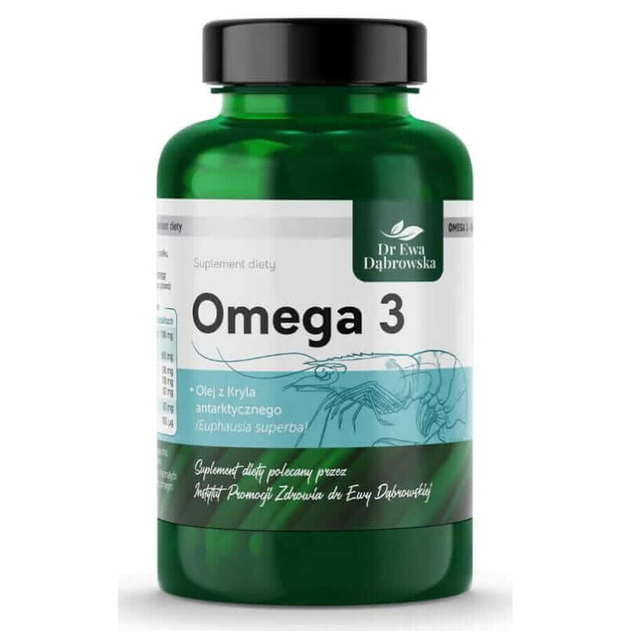 Omega-3 din krill antarctic 60 capsule Dr Ewa Dąbrowska