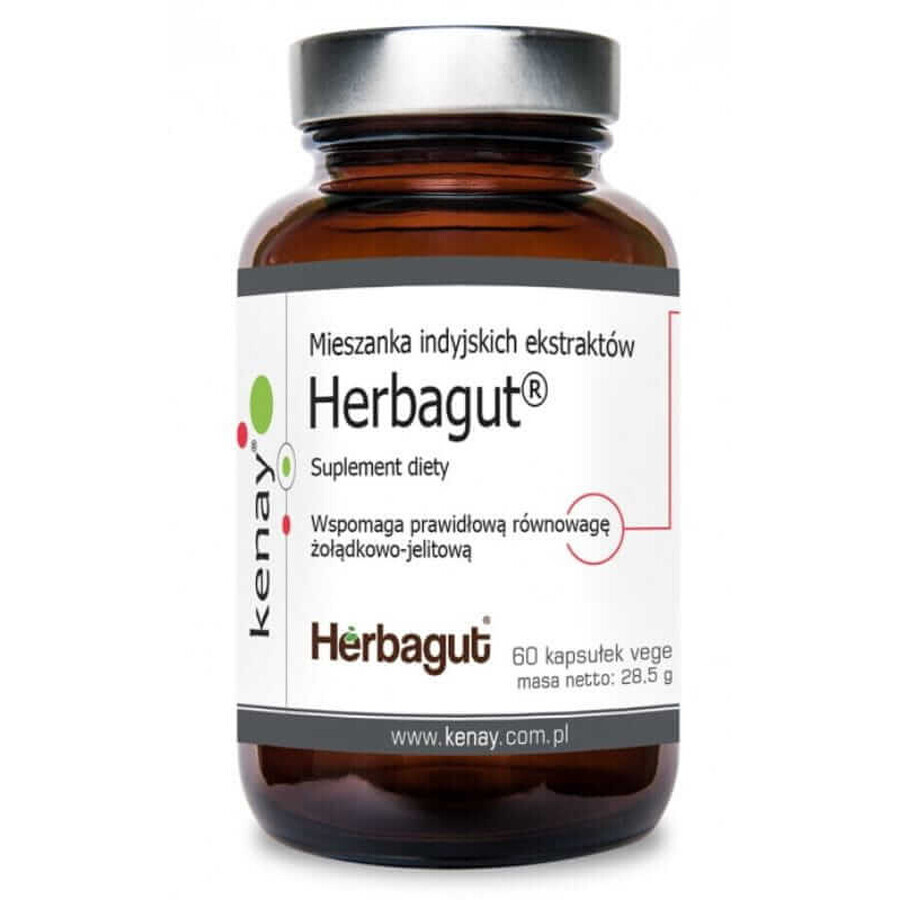 Herbagut® Amestec de extracte indiene 60 capsule Kenay