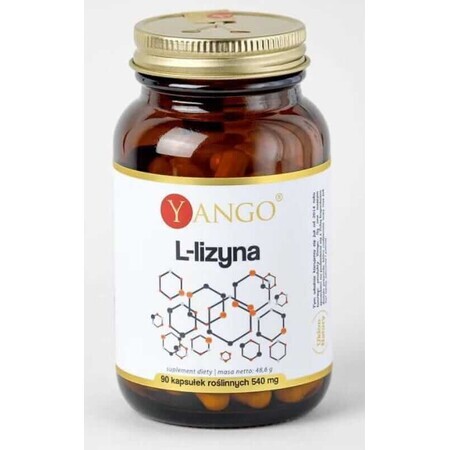 L-Lysine 90 gélules Yango