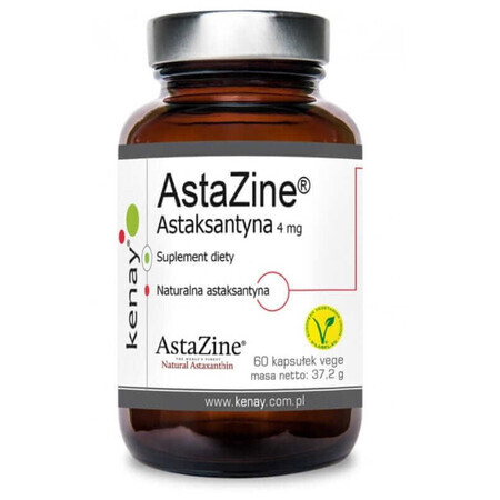 AstaZine Astaxanthin 4 mg (60 capsules), Kenay