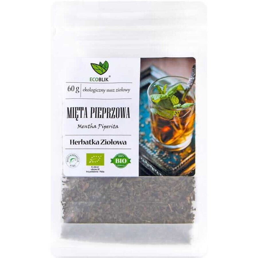 Menthe poivrée 60g Tisane EcoBlik