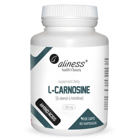 L-carnosine carnosine 500 mg (60 gélules) Aliness