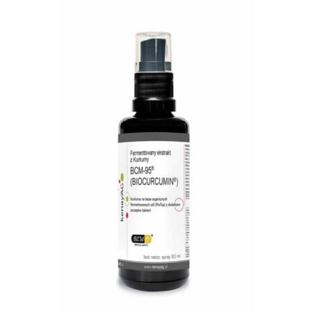 Turmeric BCM-95 BIOCURCUMIN - fermented extract - spray 50 ml, KenayAG