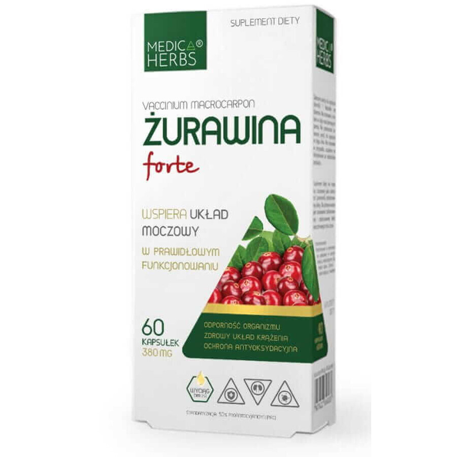 Cranberry Forte 60 capsule Medica Herbs