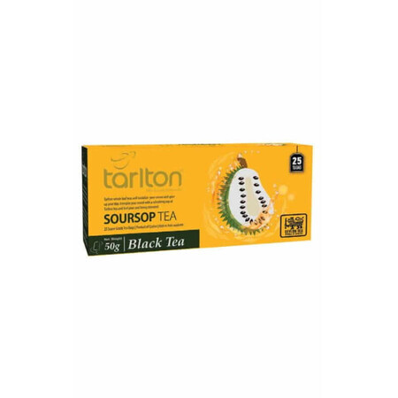 TARLTON Thé noir au corossol 25 sachets