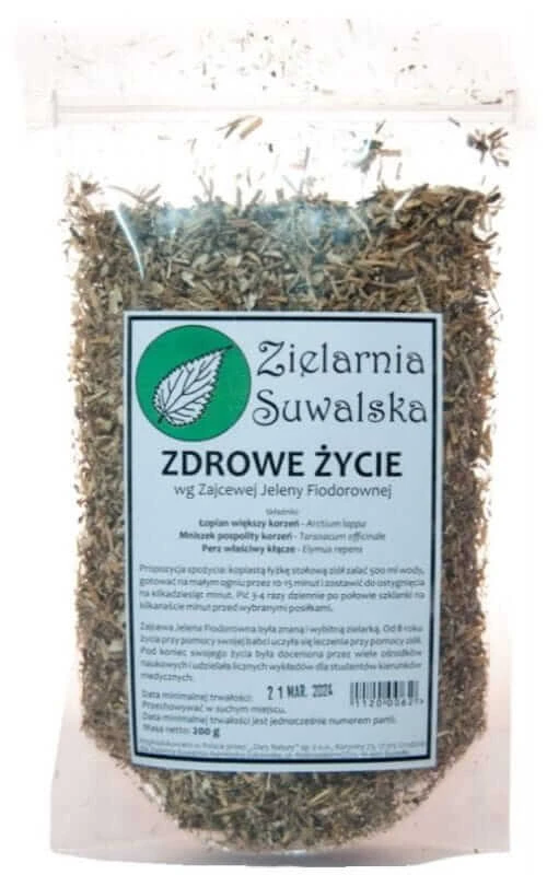 Klimuszko Zielarnia Suwalska Healthy Living 200g Suwalska Zielarnia Suwalska