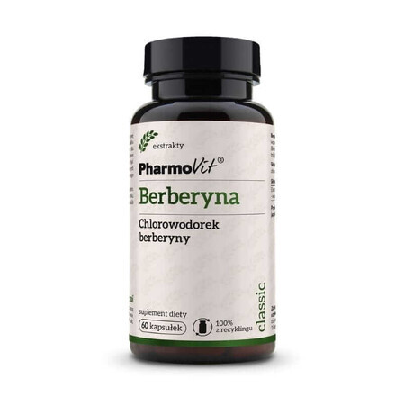 Berberina 388mg 60 cápsulas Pharmovit Classic