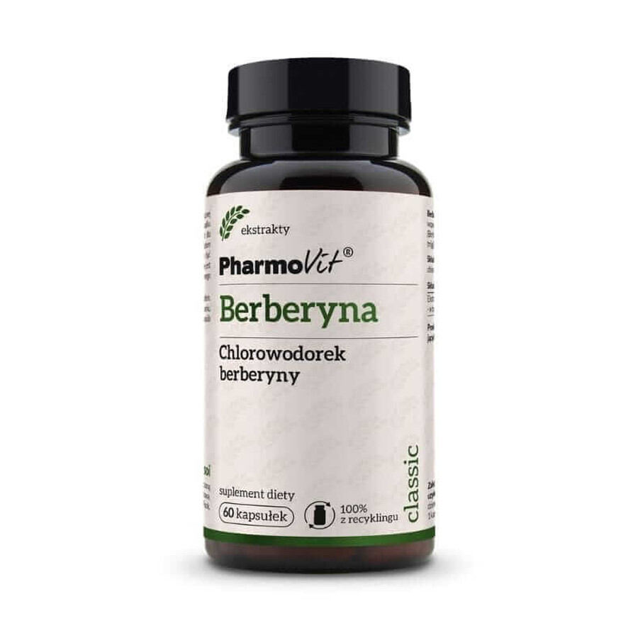 Berberina 388mg 60 cápsulas Pharmovit Classic