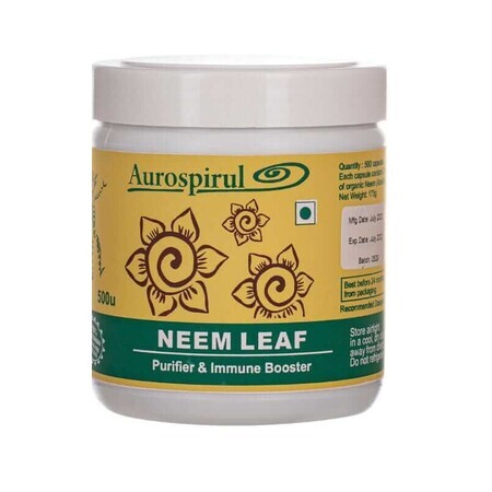 Neem - Sang et peau sains 500 gélules - Aurospirul